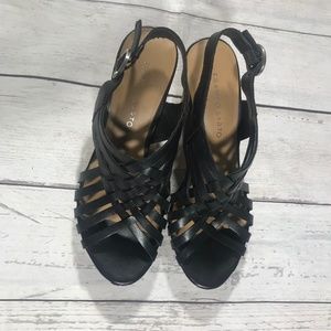 Franco Sarto Womens Wegdes 6